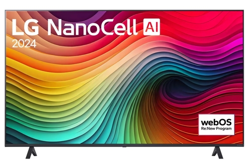 TV LG?65NANO81T3A negro de 65? NanoCell 4K con Smart?TV, Dolby?Vision y webOS. Imagen vibrante, colores precisos y funciones inteligentes para disfrutar al máximo.