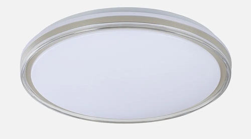 ABRILA NEVADO Blanco/Champan - Plafón 50CM