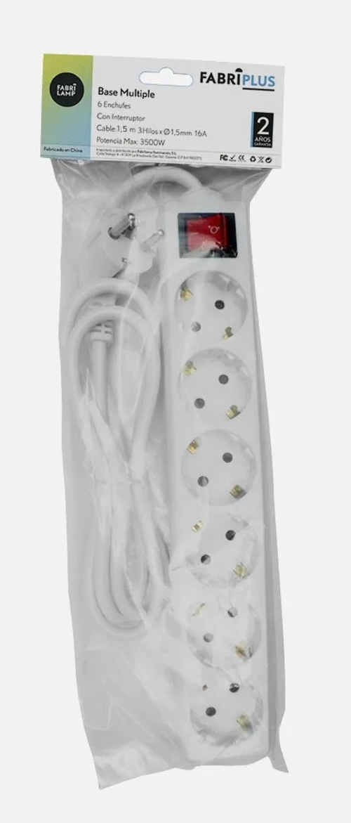 ABRILA 166421615 Blanco - Regleta 1.5m