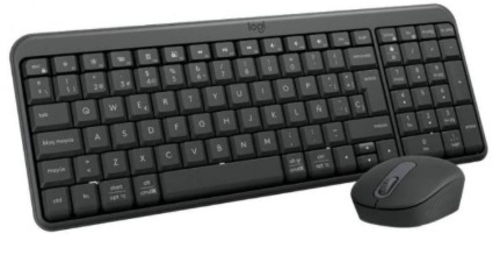 LOGITECH MK250 Negro - Teclado + Ratón