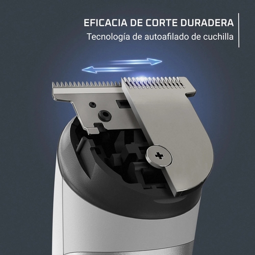 ROWENTA TN8934 Blanco - Cortapelos 8 en 1