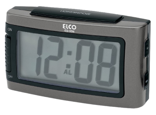 ELCO ED-95 Negro - Despertador Digital