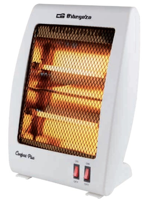 ORBEGOZO BP-5000-A Blanco - Estufa Cuarzo 800W