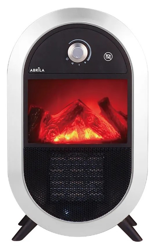 ABRILA SAUCE Negro-Plata - Calefactor Cerámico 1800W