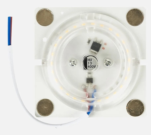 ABRILA PLACA CUADRADA Blanco - Disco Led 12W