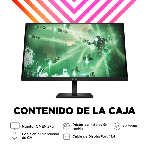 HP OMEN 27Q Negro - Monitor 27"