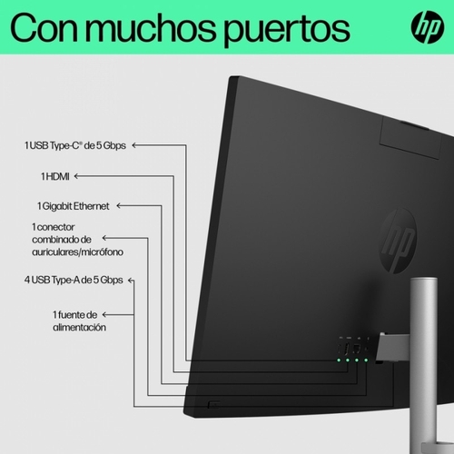 HP 24CR-0093NS INTEL CORE 3 1315U Blanco - Ordenador Sobremesa 23.8" 16GB 512GB