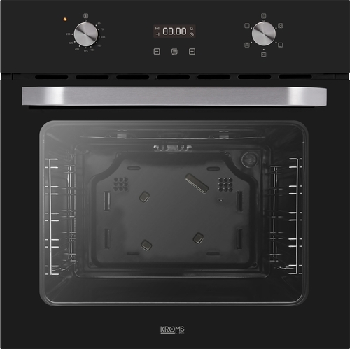 KROMSLINE KVR-3FR-B-3 + KHCR-100-BK-S - Conjunto Vitrocerámica Eléctrica + Horno 