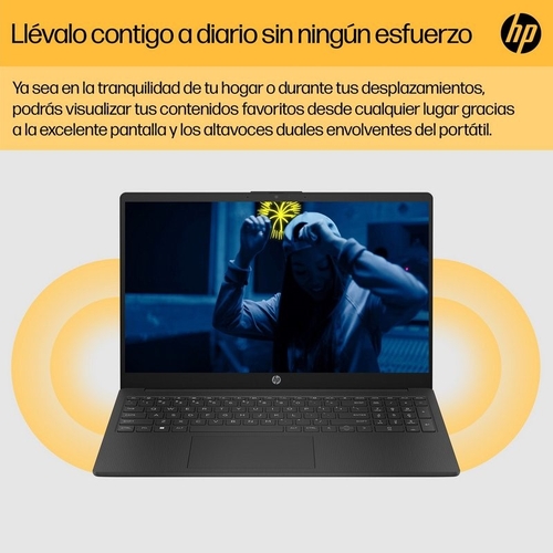 HP 15-FC0088NS RYZEN 3 7320U Gris - Ordenador Portátil 15.6" 8GB 256GB