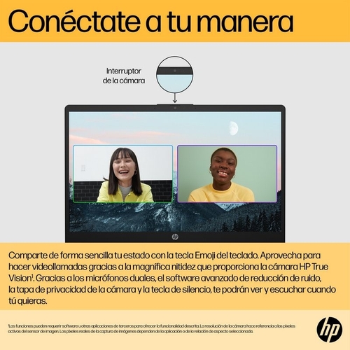 HP 15-FC0088NS RYZEN 3 7320U Gris - Ordenador Portátil 15.6" 8GB 256GB