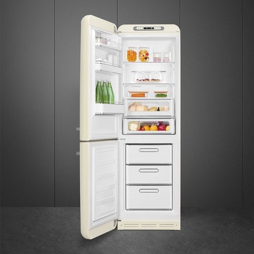 SMEG FAB32LCR6 Crema - Frigorífico Combi No Frost