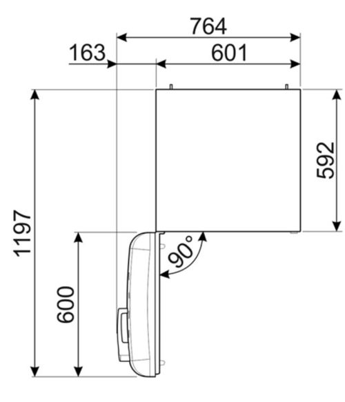 SMEG FAB30LCR62019 Crema - Frigorífico Dos Puertas Cíclico