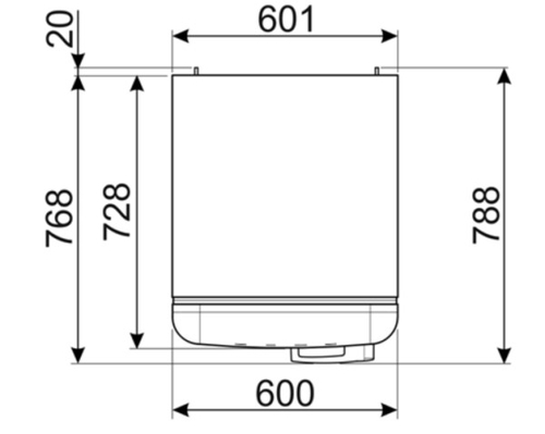 SMEG FAB30LCR62019 Crema - Frigorífico Dos Puertas Cíclico