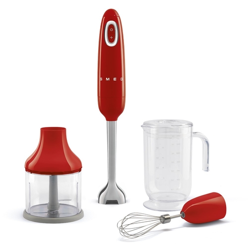 SMEG HBF03RDEU Rojo - Batidora de Mano 700W