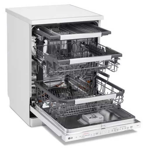 LG DF587HHS Blanco - Lavavajillas 60CM 14 Servicios