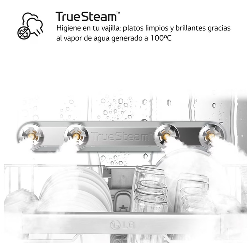 LG DF587HVS INOX - Lavavajillas 60CM 14 Servicios