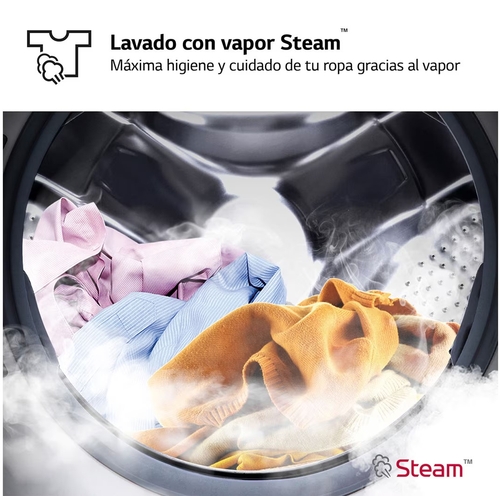LG F2WR5S08A0W Blanco - Lavadora Carga Frontal 8KG 1200RPM