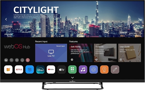 SMART-TECH 40QW01V  Negro - TV 40" QLED HD Smart TV