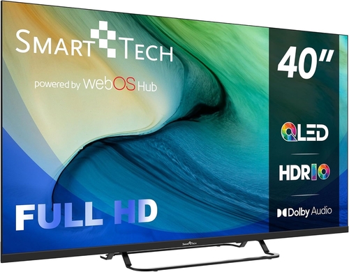 SMART-TECH 40QW01V  Negro - TV 40" QLED HD Smart TV