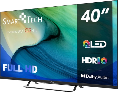 SMART-TECH 40QW01V  Negro - TV 40" QLED HD Smart TV