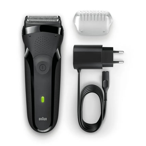 BRAUN SERIE-3 300S Negro - Afeitadora Sin Cable