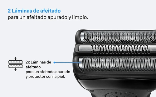 BRAUN SERIE-3 300S Negro - Afeitadora Sin Cable