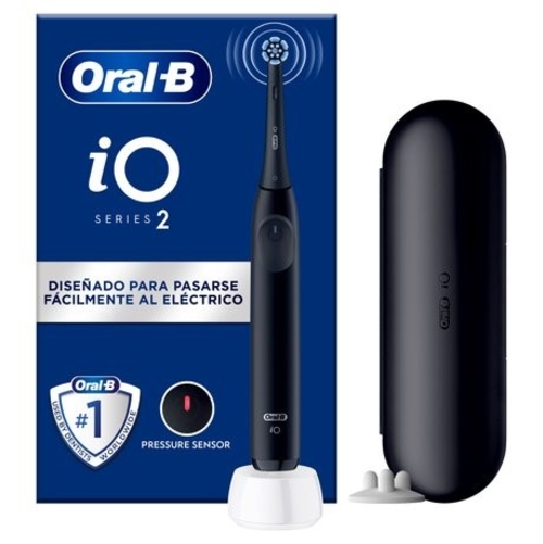 BRAUN ORAL B IO-2 Negro - Cepillo Eléctrico + Funda de  Viaje