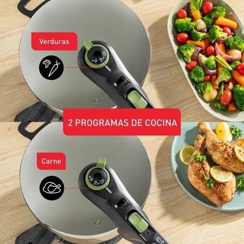 TEFAL SECURE TRENDY - Olla a Presión 4L