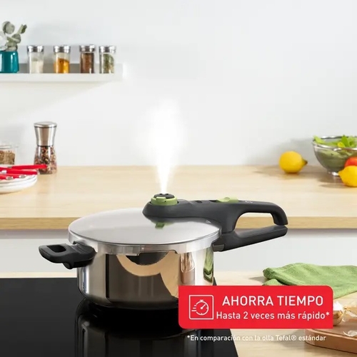 TEFAL SECURE TRENDY - Olla a Presión 4L