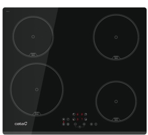 CATA IB 6324E2 BK Negro - Vitrocerámica de Inducción 60CM