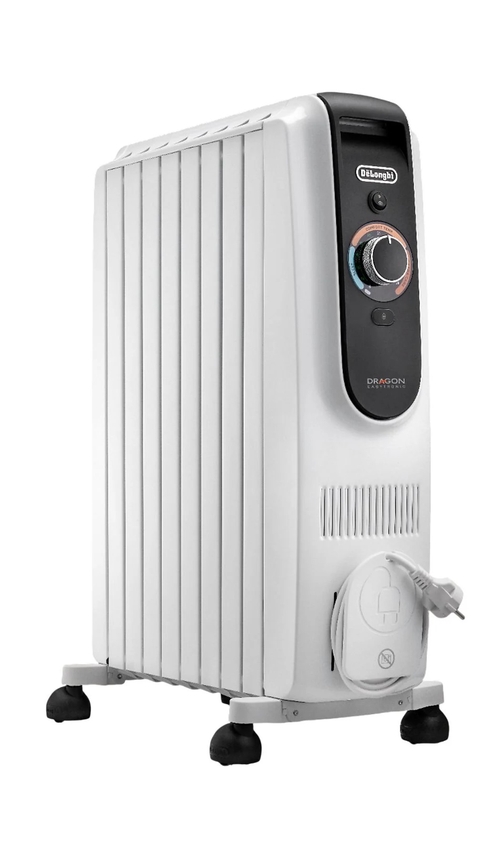 DELONGHI TRD51025 Blanco - Radiador de Aceite 2500W