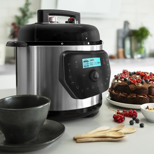 CECOTEC GM H DELUXE INOX-Negro - Olla Programable 6L