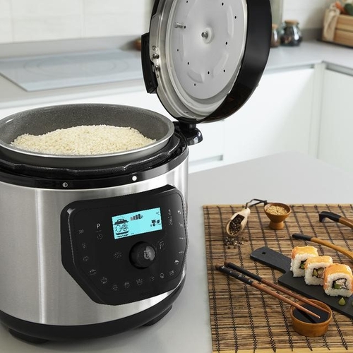 CECOTEC GM H DELUXE INOX-Negro - Olla Programable 6L