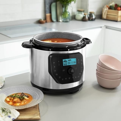 CECOTEC GM H DELUXE INOX-Negro - Olla Programable 6L