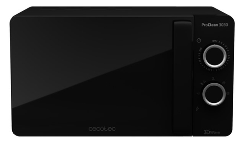 CECOTEC PROCLEAN 3030 Negro - Microondas 700W 20L