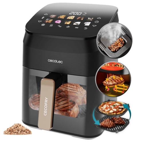 CECOTEC CECOFRY&GRILL - Freidora de Aire 1900W 4.5L
