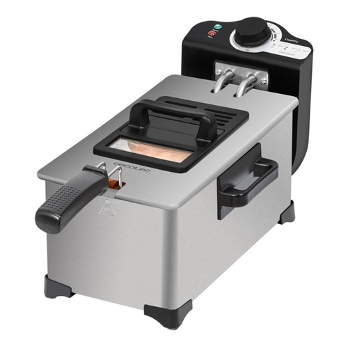 CECOTEC CLEANFRY FULL INOX - Freidora 2000W 3L