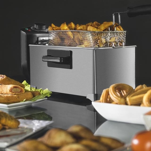 CECOTEC CLEANFRY FULL INOX - Freidora 2000W 3L