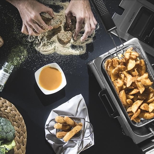 CECOTEC CLEANFRY FULL INOX - Freidora 2000W 3L