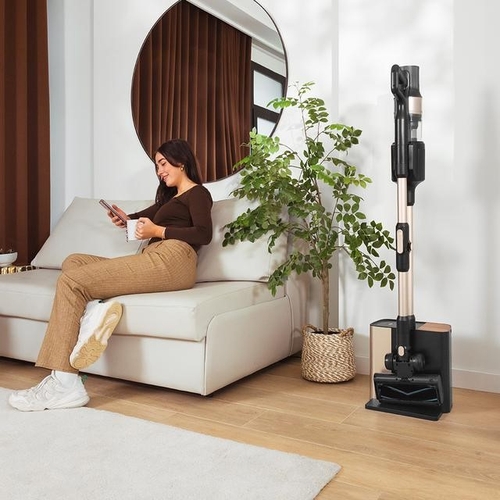 Aspiradora de Escoba CECOTEC CONGA ROSCKSTAR 5500 HURRICANE STATION FLEX Negro 700W