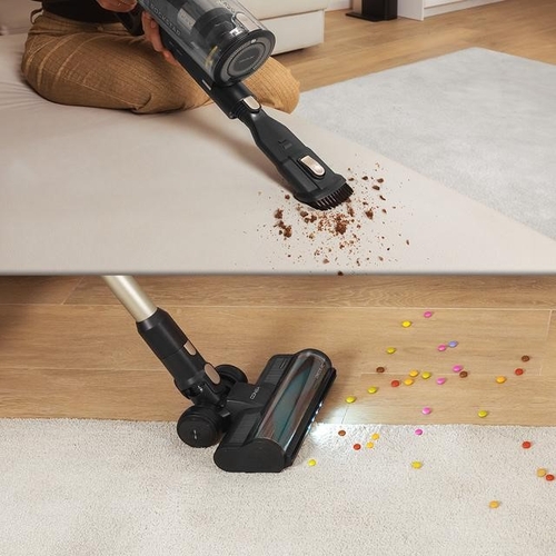 Aspiradora de Escoba CECOTEC CONGA ROSCKSTAR 5500 HURRICANE STATION FLEX Negro 700W