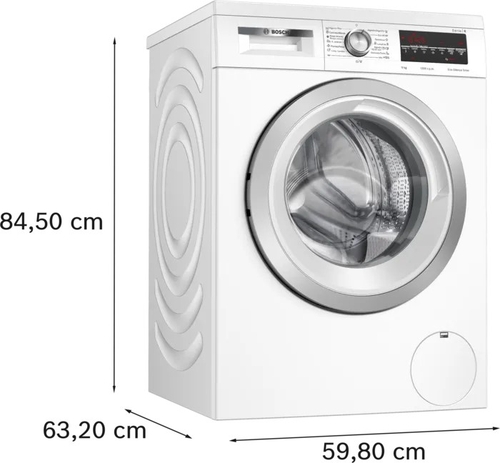 BOSCH WUU24T65ES Blanca - Lavadora Carga Frontal 9KG 1200RPM