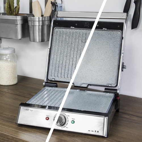 CECOTEC ROCK'N GRILL PRO INOX - Plancha de Asar GRILL 2000W