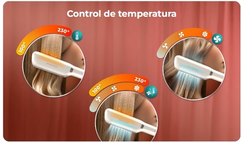 CECOTEC AIR LISSE CHAMPAGNE - Plancha de Pelo 1600W