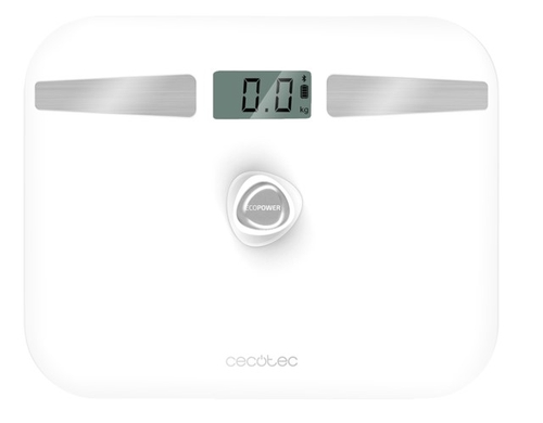 CECOTEC SURFACE PRECISION ECOPOWER 10200 SMART HEALTHY Blanco - Báscula Baño 180KG
