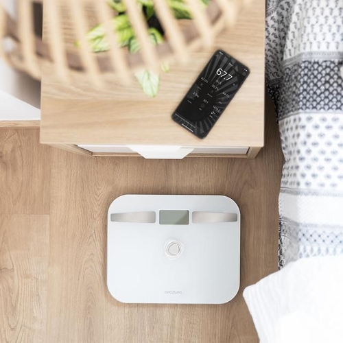 CECOTEC SURFACE PRECISION ECOPOWER 10200 SMART HEALTHY Blanco - Báscula Baño 180KG