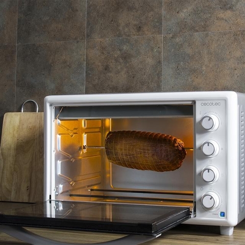 CECOTEC BAKE&TOAST 4600 GYRO Blanco - Mini Horno 46L 2000W