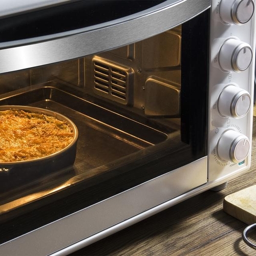 CECOTEC BAKE&TOAST 4600 GYRO Blanco - Mini Horno 46L 2000W