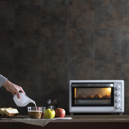 CECOTEC BAKE&TOAST 4600 GYRO Blanco - Mini Horno 46L 2000W