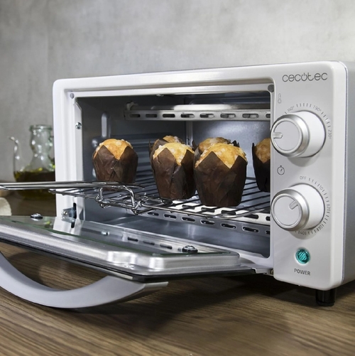 CECOTEC BAKE&TOAST 1090 Blanco - Mini Horno 10L 1000W
